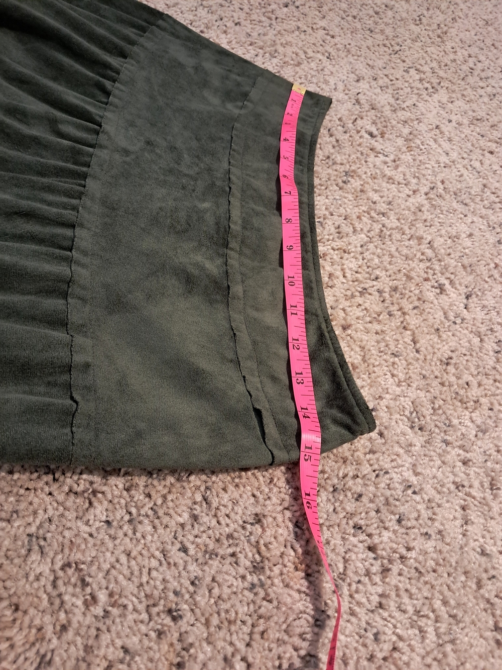 Tribal Olive Green Tiered Maxi Skirt - Picture 11 of 16
